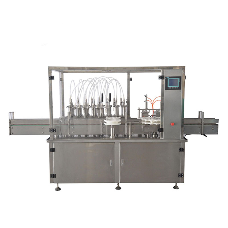THG-100 Otomatik Sıvı Dolum ve Kapaklama Makinesi